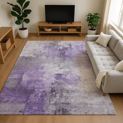 Premium Washable Super Soft Abstract Modern Mayfield Rug