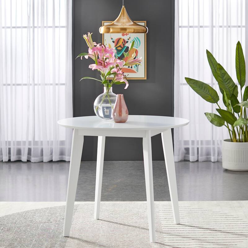 Simple Living Tania Dining Table - White
