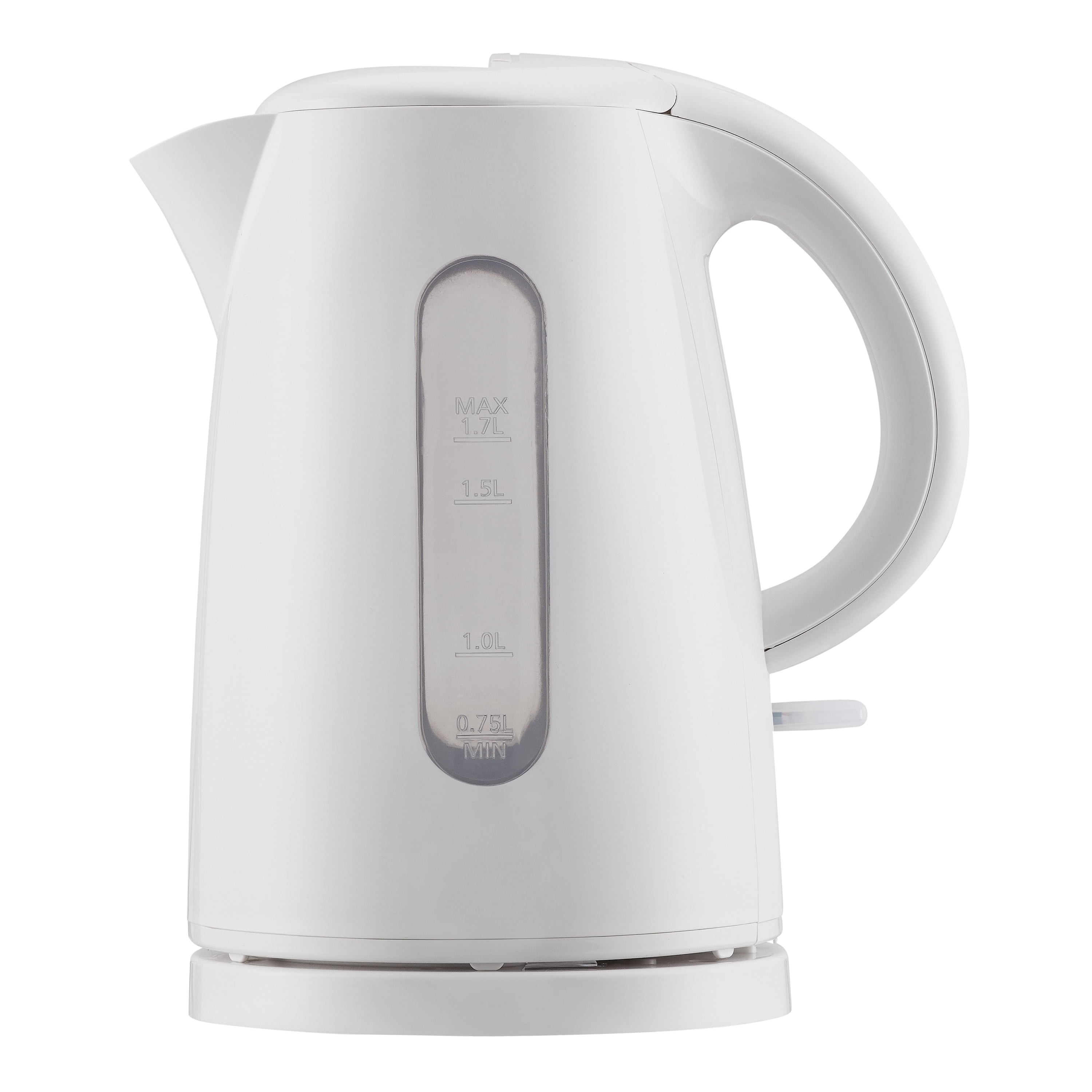Electric Glass Kettle 1.7 Liter 4 Variable Temperature Setting with Stainless Steel Base Silver Bed Bath Beyond 37157797