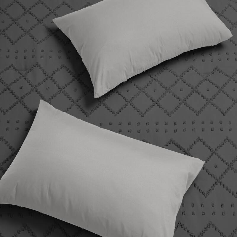 Set of 5/7 Pieces Brushed Comforter Set, Bed-in-a-Bag