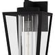 preview thumbnail 5 of 5, Jett 1-Light Matte Black Outdoor Wall Lantern
