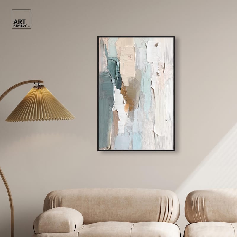 Impasto Intervals I Canvas by Art Remedy