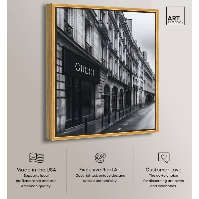 Paris Love Canvas by Art Remedy