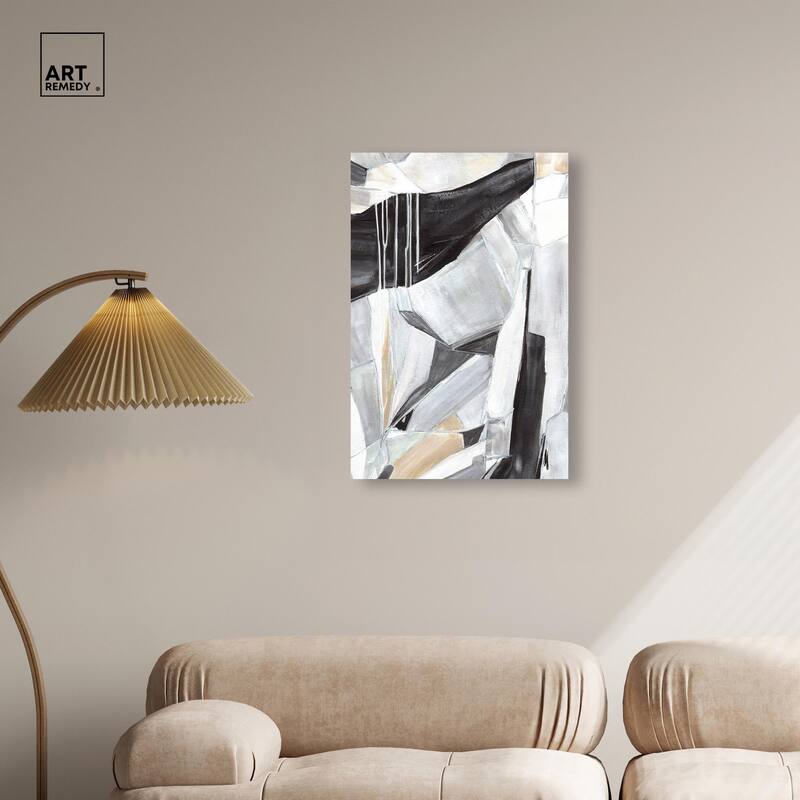 A Lonely Walk Canvas by Art Remedy, Gallery Wrapped
