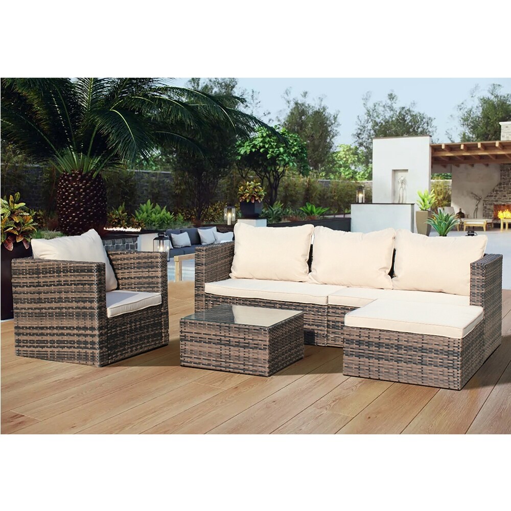 Rattan best sale wicker sofa
