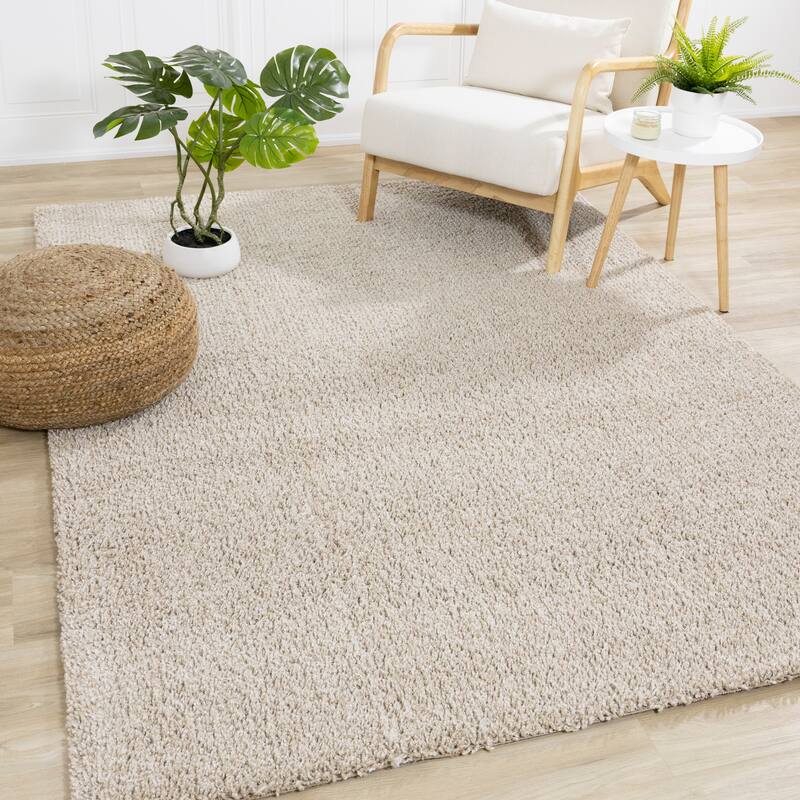 Cypress Collection - Soft Neutral Two-Toned Recycled Area Rug