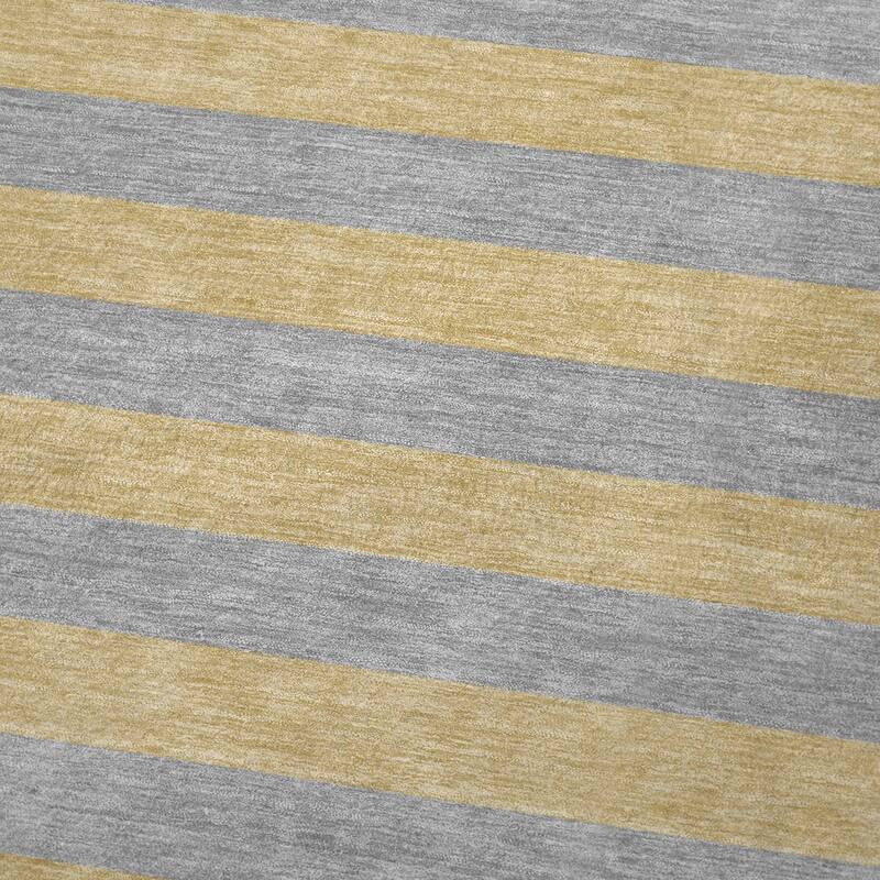 Premium Machine Washable Casual Stripes Sherpa Throw Blanket