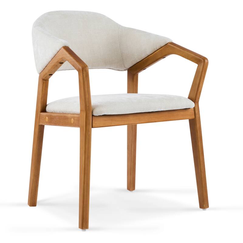 Christopher Knight Home - Avalon Modern Upholstered Dining Chair Set with Ergonomic Curved Backrest