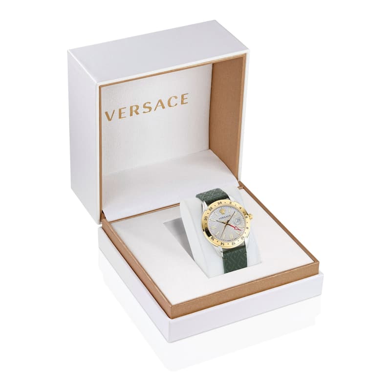 Versace Greca Time GMT Watch