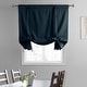 preview thumbnail 45 of 91, Exclusive Fabrics Solid Cotton Tie-Up Window Shade (1 Panel)