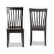 preview thumbnail 4 of 16, Minette Modern and Contemporary Transitional 2-Piece Dining Chair Set