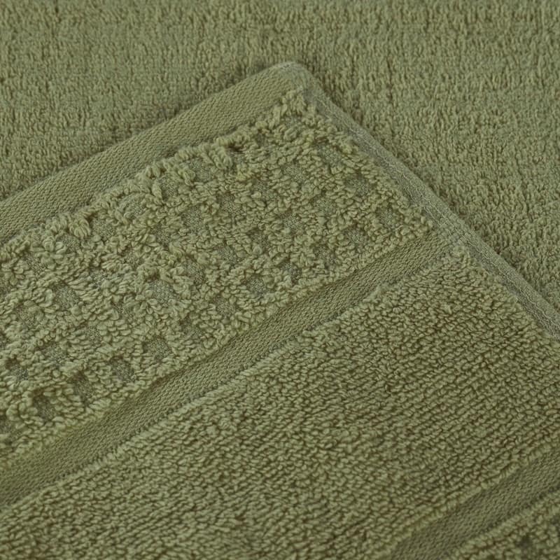 Superior Napa Zero Twist Cotton Waffle 9 Piece Bathroom Towel Set