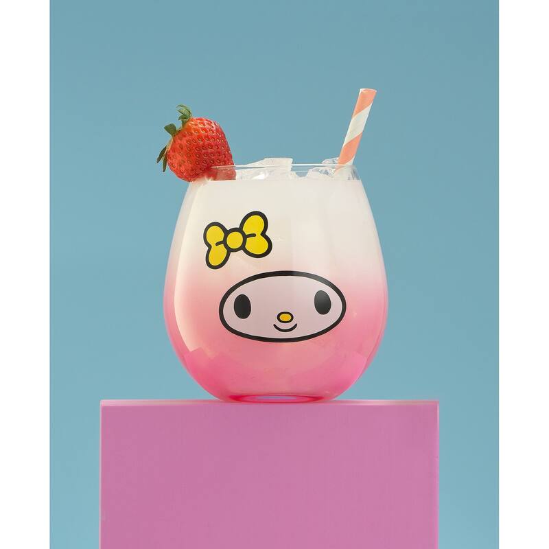 Hello Kitty® and Friends Hello Sippy Stemless Drinking Glasses - 15 oz - Set of 4