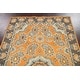 preview thumbnail 8 of 14, Wool/ Silk Paisley Abstract Oriental Area Rug Hand-knotted Carpet - 4'10" x 8'1"