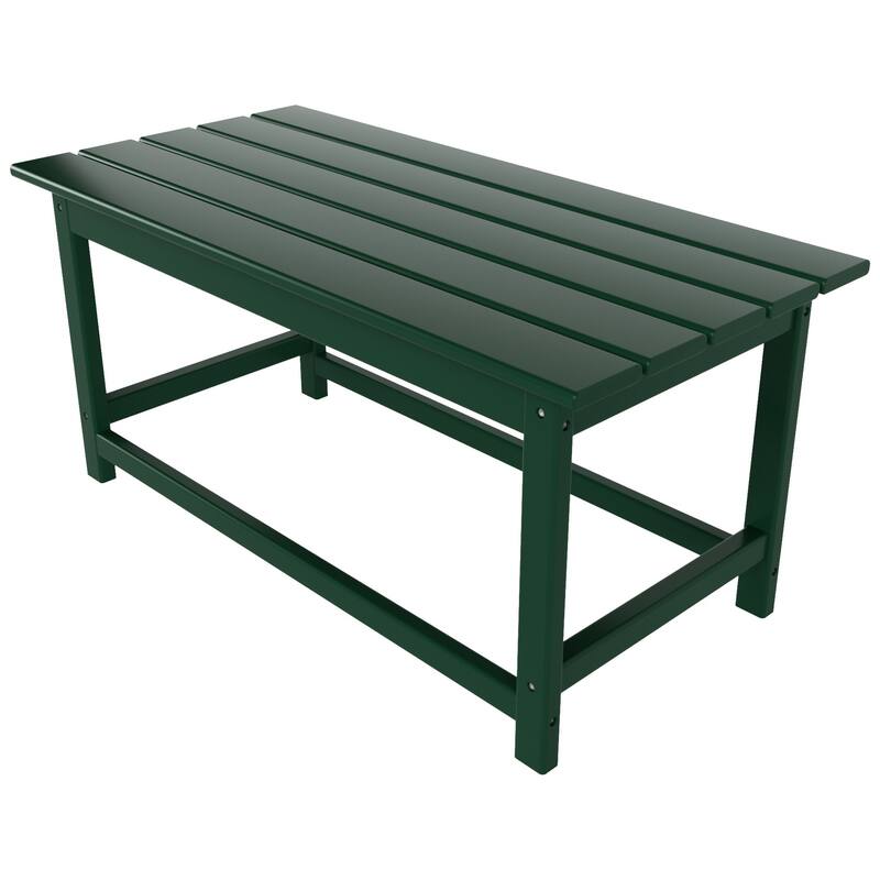 POLYTRENDS Laguna 36-inch Poly Eco-Friendly All Weather Coffee Table