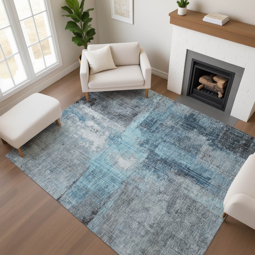 Premium Washable Super Soft Abstract Glam Mayfield Rug