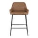 preview thumbnail 36 of 43, Carbon Loft Galotti Industrial Counter Stools (Set of 2) - N/A Espresso
