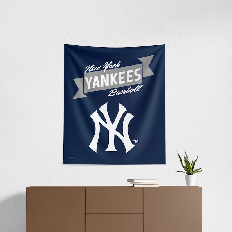 MLB Premium Yankees Printed Wall Hanging - 34"x40"