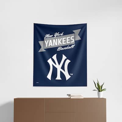 MLB Premium Yankees Printed Wall Hanging - 34"x40"
