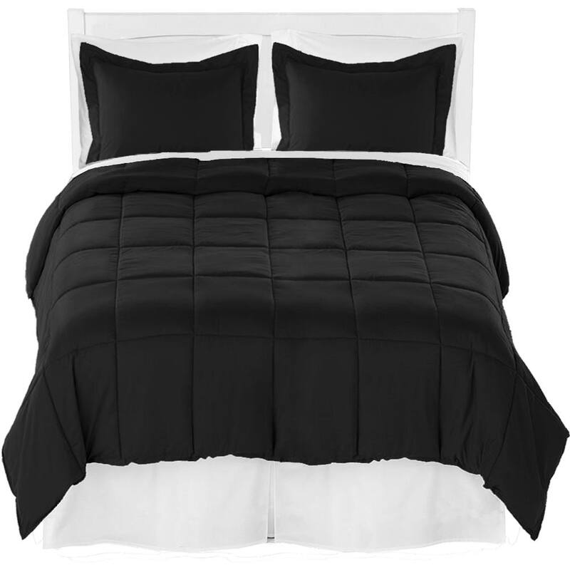 Bare Home Microfiber Comforter, Sheet Set, and Bed Skirt