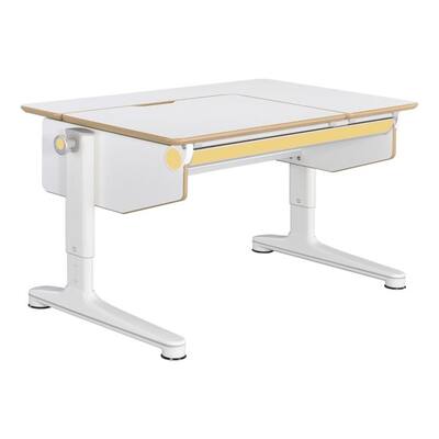 SingBee L-shaped Desk, Adjustable Height, Quick Assembly - Model