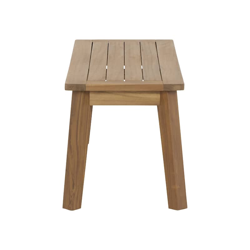 Janiyah Light Brown Bench - 47"W x 16"D x 17"H