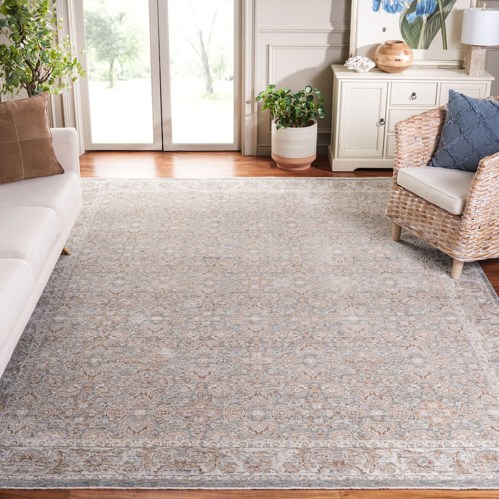 SAFAVIEH Harlow Slip Resistant Ivette Oriental Rug