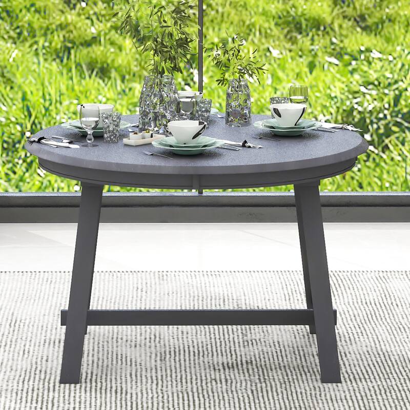 Wood Dining Table Round Extendable Dining Table