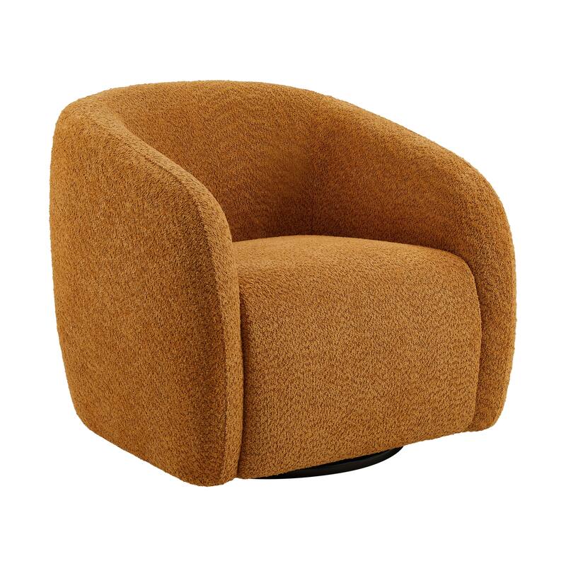 Kiptin 31.7"W 360 Degree Swivel Barrel Accent Chair (Set of 2)