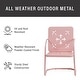 preview thumbnail 8 of 11, Crosley Azalea 3-Piece Retro Outdoor Bistro Set