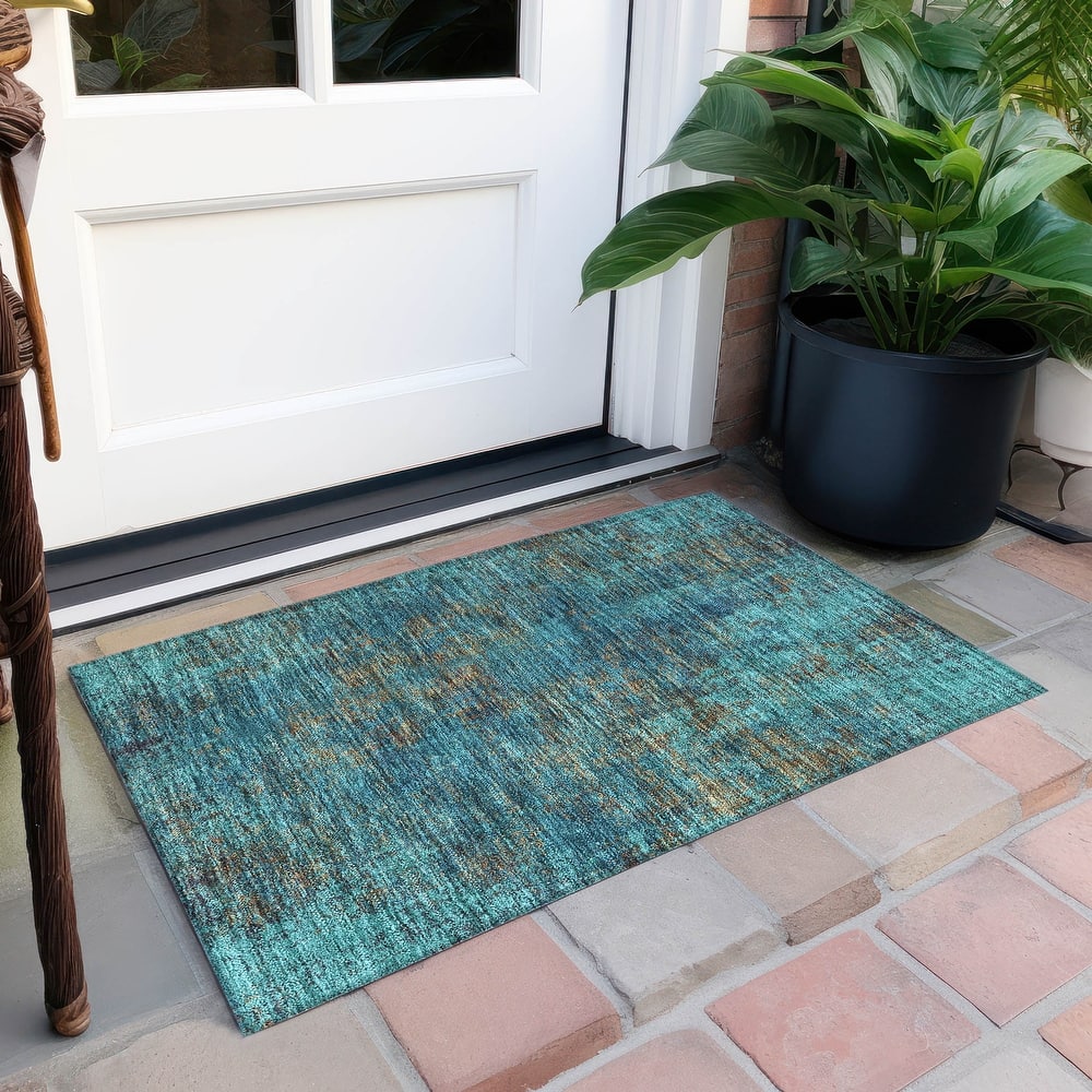 Machine Washable Indoor/ Outdoor Chantille Rug