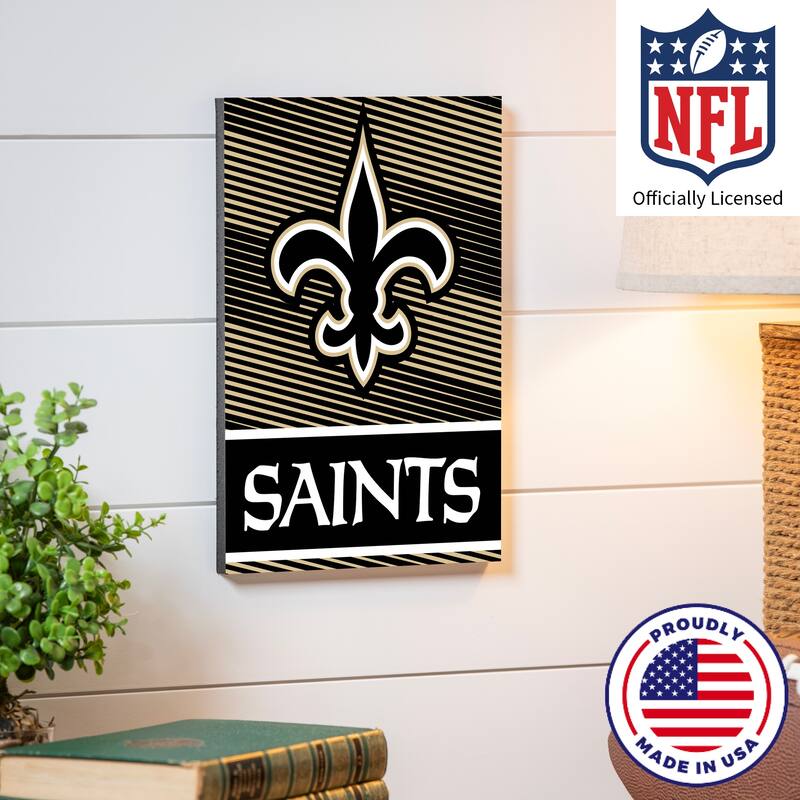 New Orleans Saints Foam Core Wall Decor