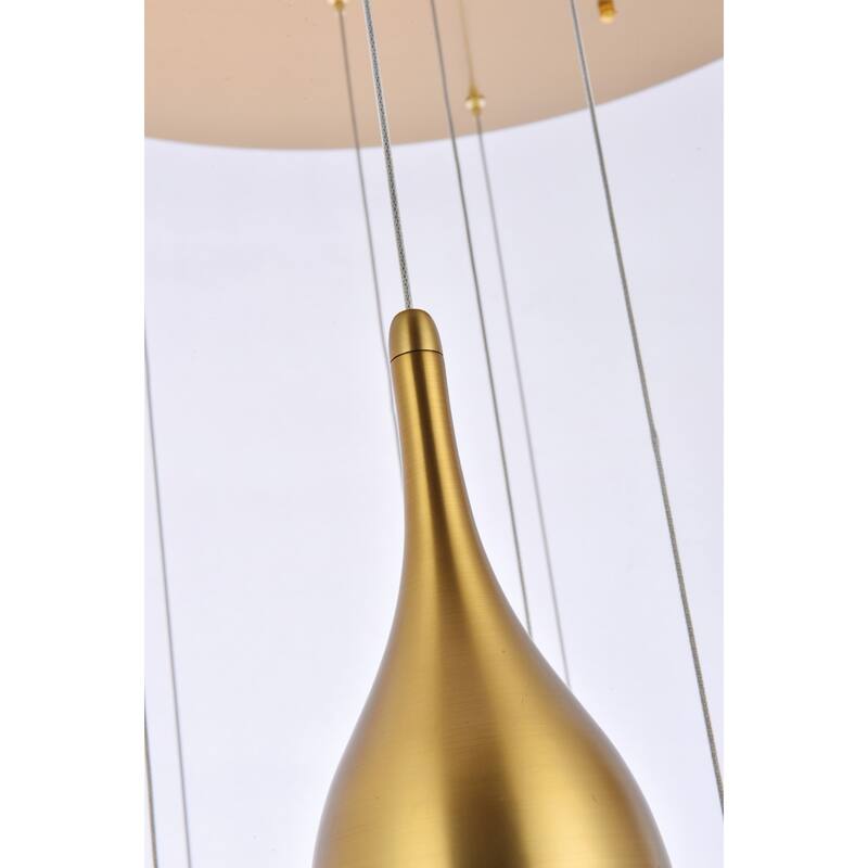 Elegant Lighting 3813D30 Amherst 13 Light 30" Wide LED Chandelier
