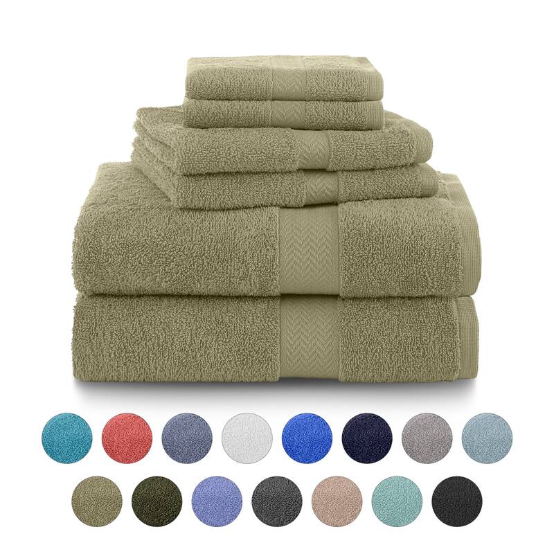 Martex Ringspun Cotton Towel Set Quick Dry Soft Absorbent Lightweight
