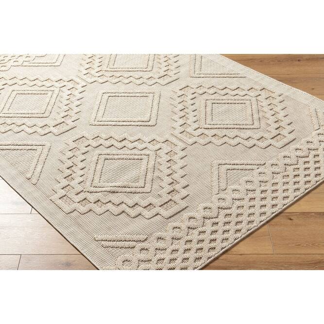 Livabliss Rockport Modern Indoor/Outdoor Area Rug