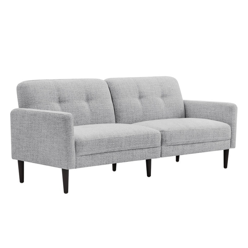 Ally Mid-Century Sofa Couch Set - 3S - Cloud (Multi-colored)