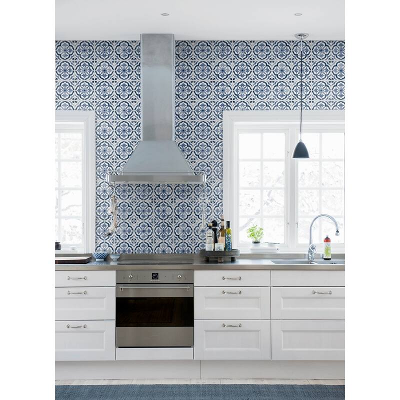 Daisy Bennett Designs Sorento Tile Peel and Stick Wallpaper