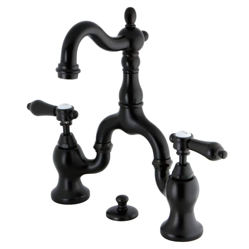 Kingston Brass KS797.BAL Heirloom 1.2 GPM Deck Mounted Bridge Bathroom - Oil Rubbed Bronze