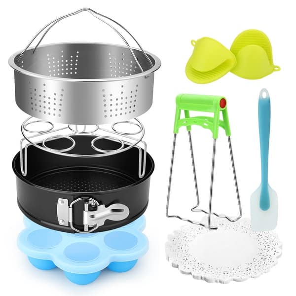 8x Instant Pot Accessories Set Steamer Basket for Insta Pressure Cooker 5,6, 8qt - On Sale - Bed Bath & Beyond - 35096950