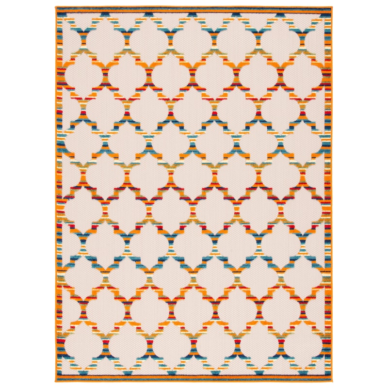 SAFAVIEH Cabana Kaleen Indoor/ Outdoor Waterproof Patio Trellis Rug