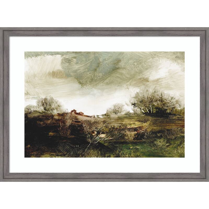 Hound Tor by Dan Hobday Wood Framed Wall Art Print
