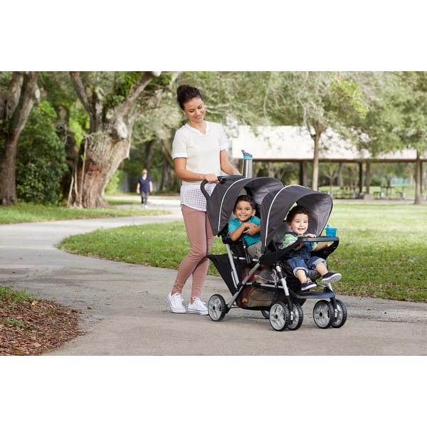 Graco DuoGlider Click Connect Double Stroller, Glacier - N/A - Bed Bath &  Beyond - 12437840