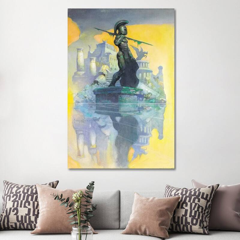 iCanvas "Atlantis" by Frank Frazetta Canvas Print