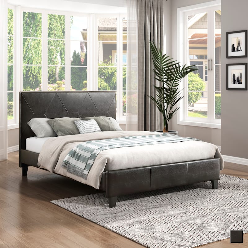 Mentor Upholstered Platform Bed