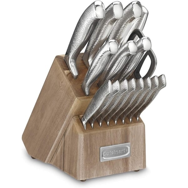 Cuisinart Classic Stainless Steel 17-Piece Knife Block Set