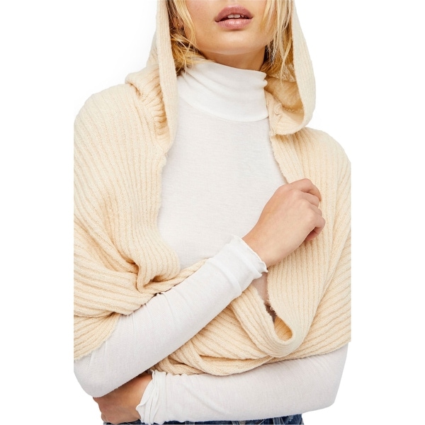 hooded wrap sweater