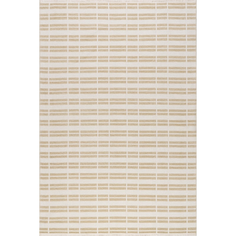 Nuloom Mortica SuperiorWash Striped Machine Washable Area Rug