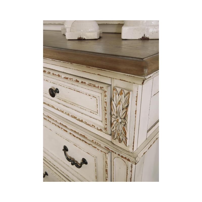 The Gray Barn Nettle Bank Off-white Wood Dresser