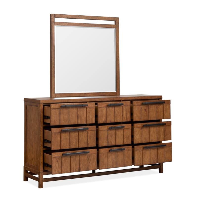 Magnussen Home Conway Honey Wheat Drawer Dresser