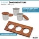 preview thumbnail 9 of 10, Ruvati 45-inch Workstation Two-Tiered Ledge Kitchen Sink Drop-in Topmount 16 Gauge Stainless Steel - RVH8433 - 45 x 20